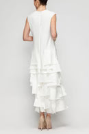 IC Collection Ruffle Statement Jumpsuit-7224JS