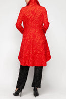 IC Collection Ribbon Detail Hi-Low Jacket-7231J