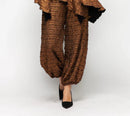 IC Collection Textured  Balloon Pants-7180P