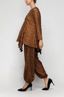 IC Collection Textured Asymmetrical Top-7235T