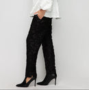 IC Collection Bloom Textured Pant-6406P