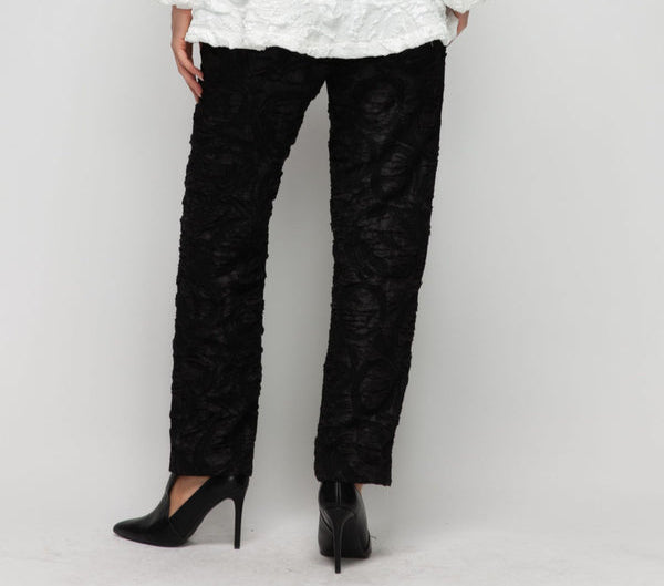 IC Collection Bloom Textured Pant-6406P