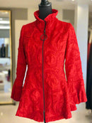 IC Collection Bloom Zip Up Jacket-7238J