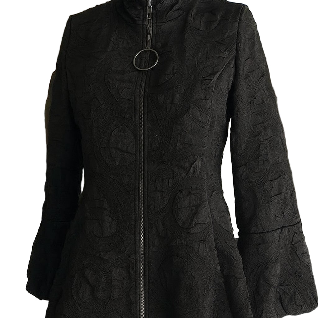 IC Collection Bloom Zip Up Jacket-7238J-DUP