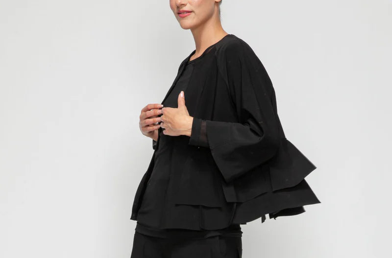 IC Collection Layered Flounce Jacket 7246J