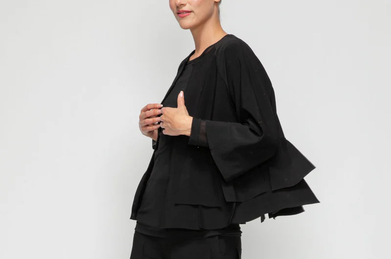 IC Collection Layered Flounce Jacket 7246J