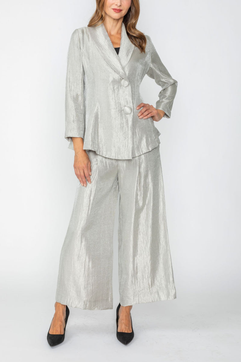 IC Collection Shawl Collar Back Twist Band Jacket-7250J