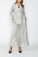 IC Collection Shawl Collar Back Twist Band Jacket-7250J