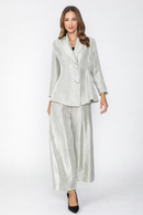 IC Collection Shawl Collar Back Twist Band Jacket-7250J