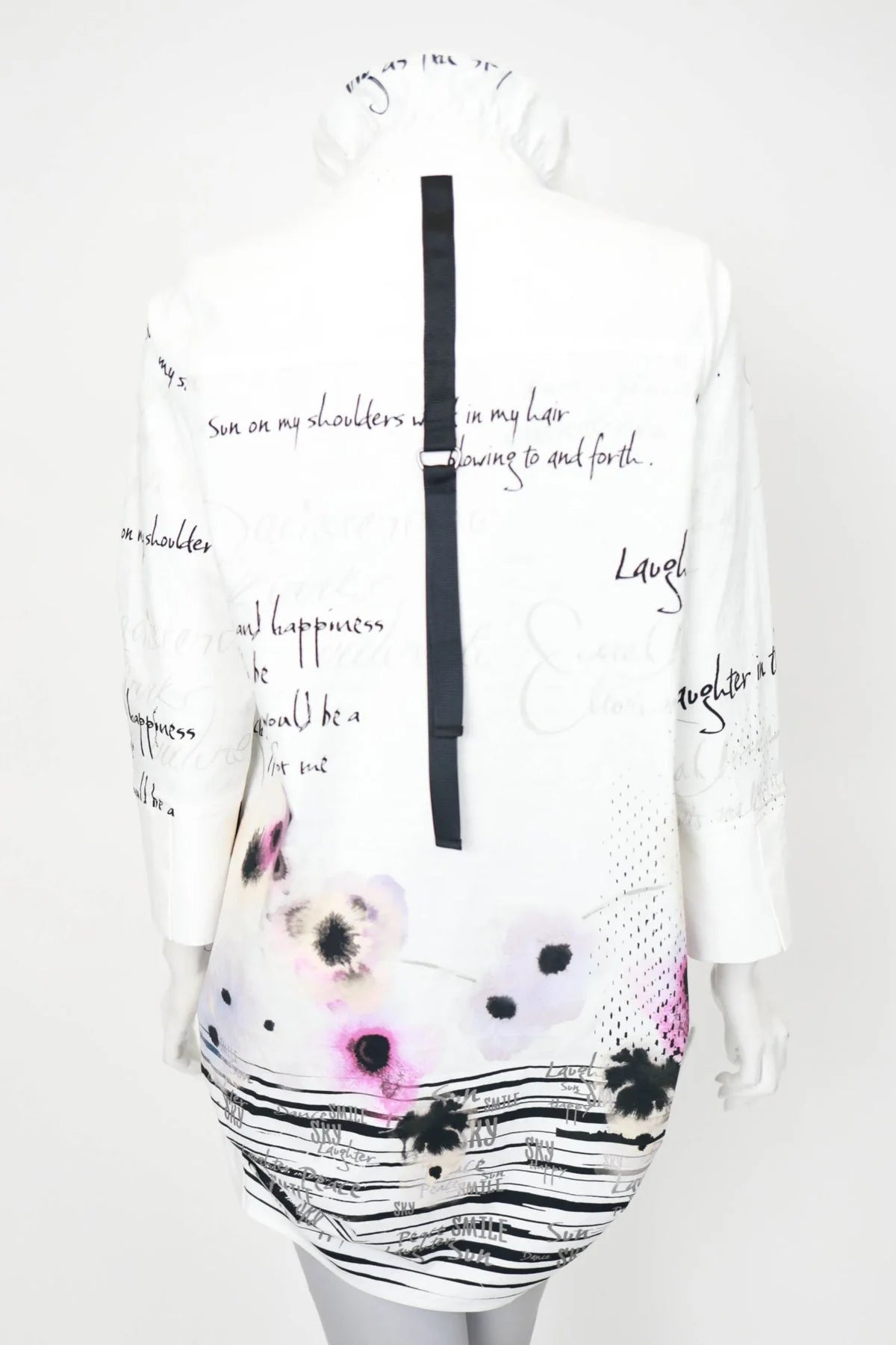 Front Zip "LOVE" Top- 7259B-PINK