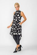 IC Collection Polka Dot Dress/Tunic-IC-7264D-DUP