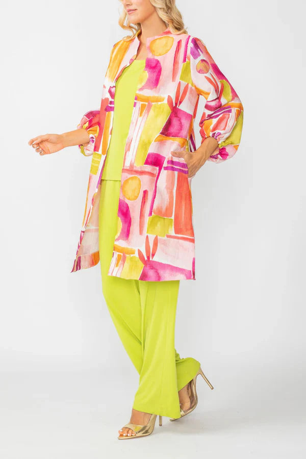 IC Collection Open Front Duster -7292J