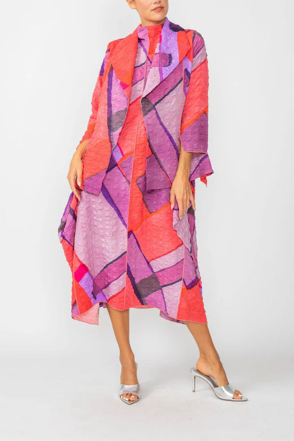 Open Front Jacket 7293J-PINK