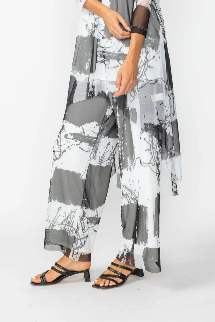 IC Collection Print Pull On Pants-7307P PANTS ONLY