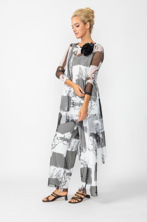 IC Collection Print Pull On Pants-7307P PANTS ONLY