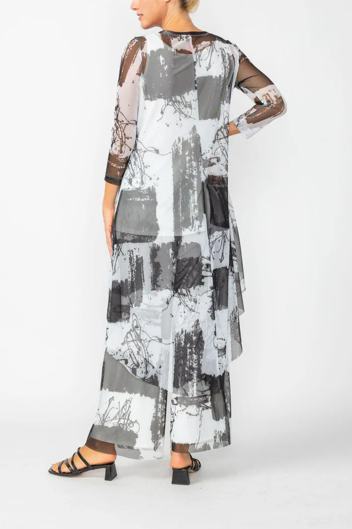 IC Collection Artist Print High/Low Tunic ONLY-7307T