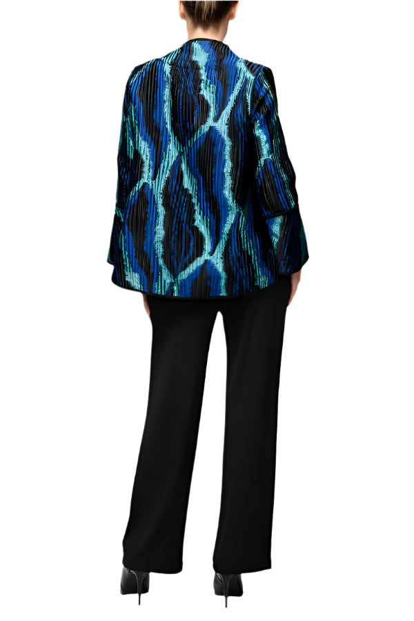 IC Collection Asymmetrical One Button Jacket-7332J