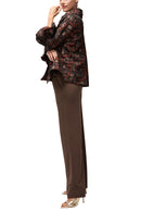 IC Collection Classic Collar Crop Jacket-7354J