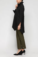 IC Collection Wire Collar Front-Zip Top-7359T