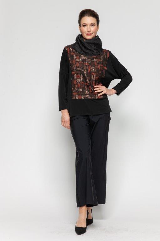 IC Collection Turtleneck Top-7379T