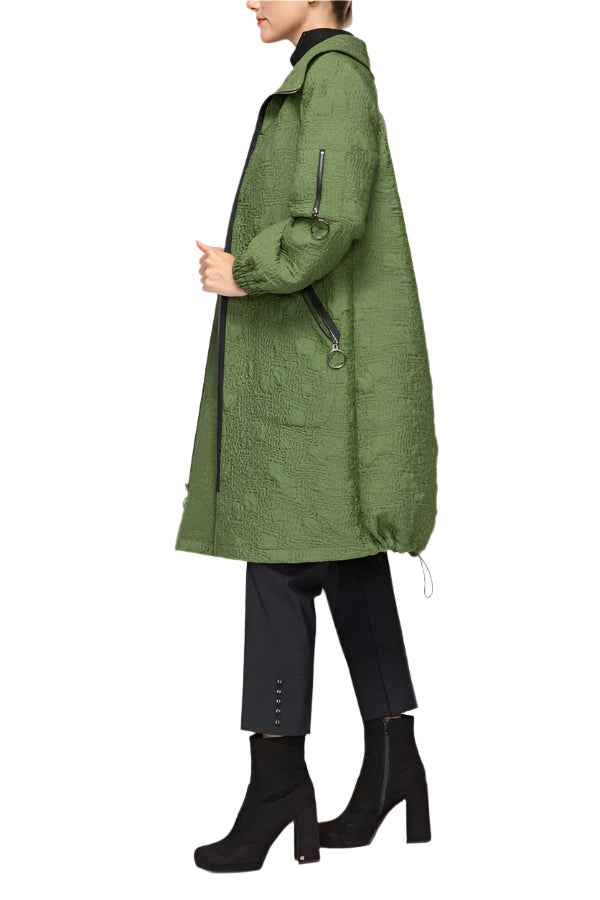 IC Collection Zip Detail Trench-7390J