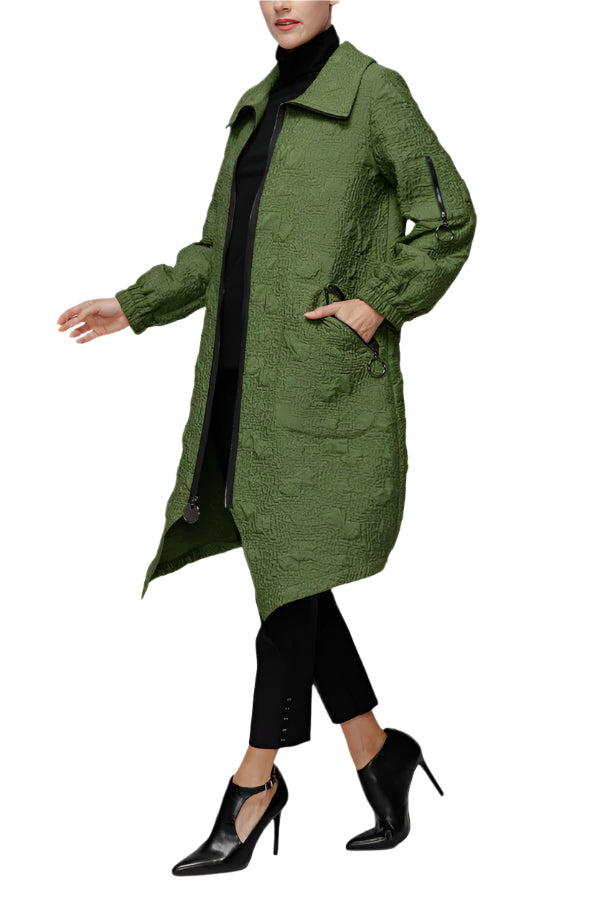 IC Collection Zip Detail Trench-7390J