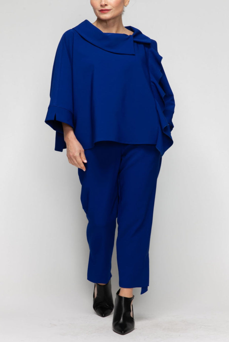 IC Collection Ruffle Trim Top | Unique Apparel USA