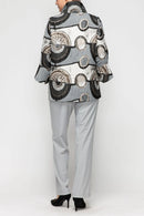 IC Collection Geometric Statement Jacket-7446J