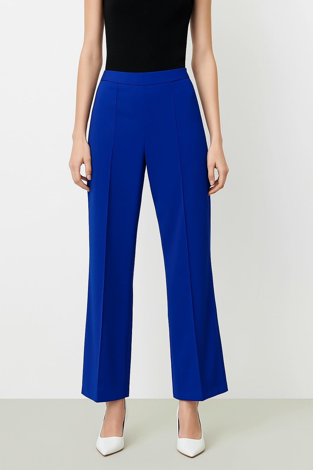 IC Collection Wide Leg Ankle Pant-IC-3983P