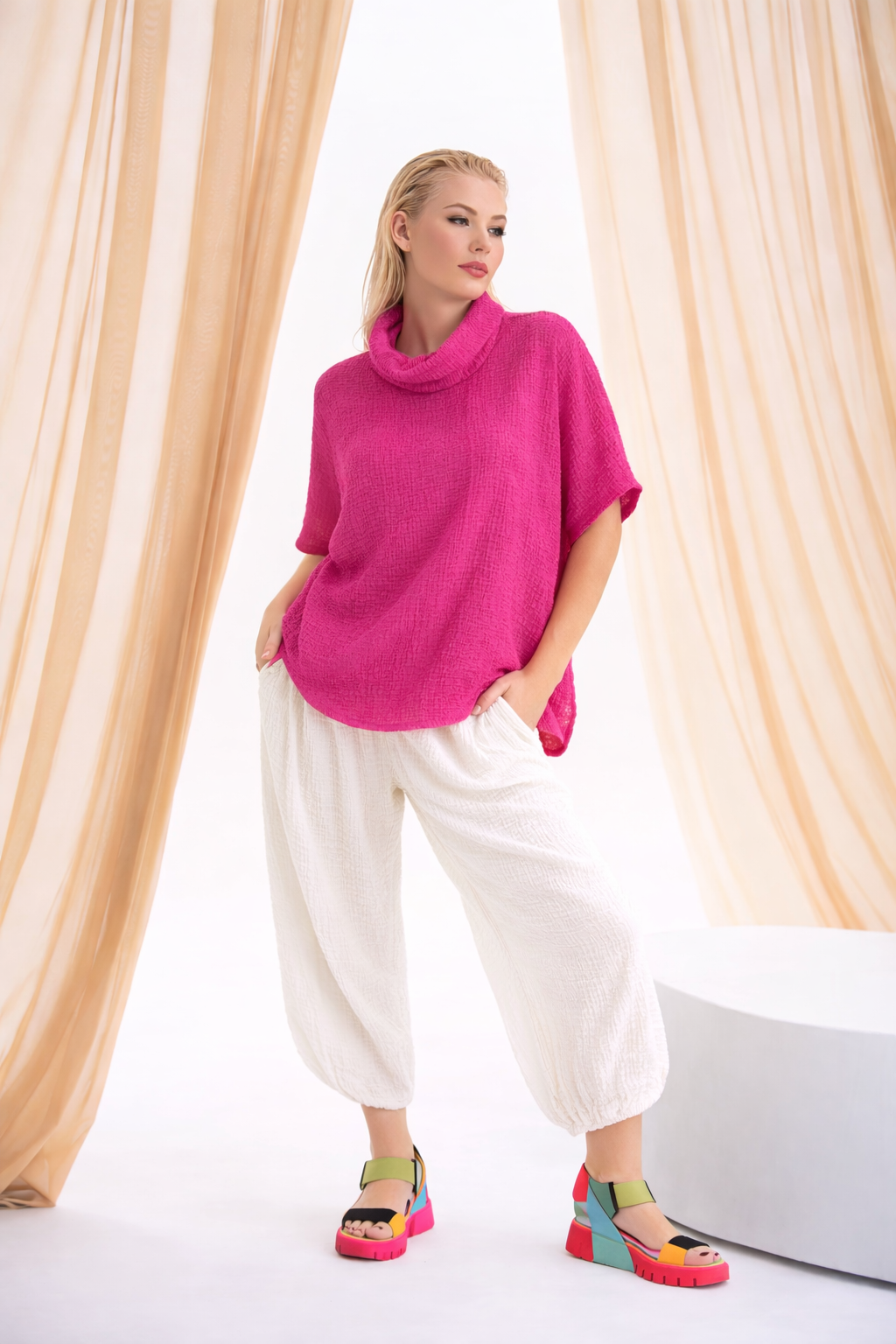 Kozan Suki Top | GI-4084-PINK