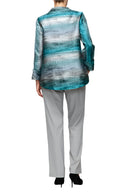 IC Collection Iridescent Asymmetrical Jacket-7518J