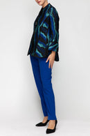 IC Collection High-Low Button Jacket-7522J