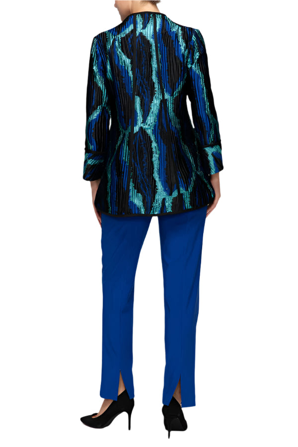 IC Collection High-Low Button Jacket-7522J