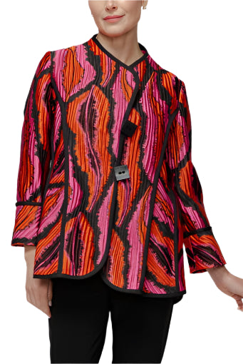 IC Collection High-Low Button Jacket | Unique Apparel USA