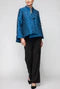 IC Collection Crinkle Texture One Button Jacket-7567J, view 5