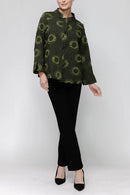 IC Collection Madalin Collar Jacket-7593J