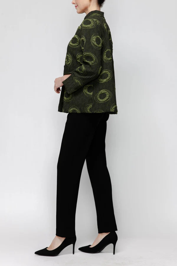 IC Collection Madalin Collar Jacket-7593J