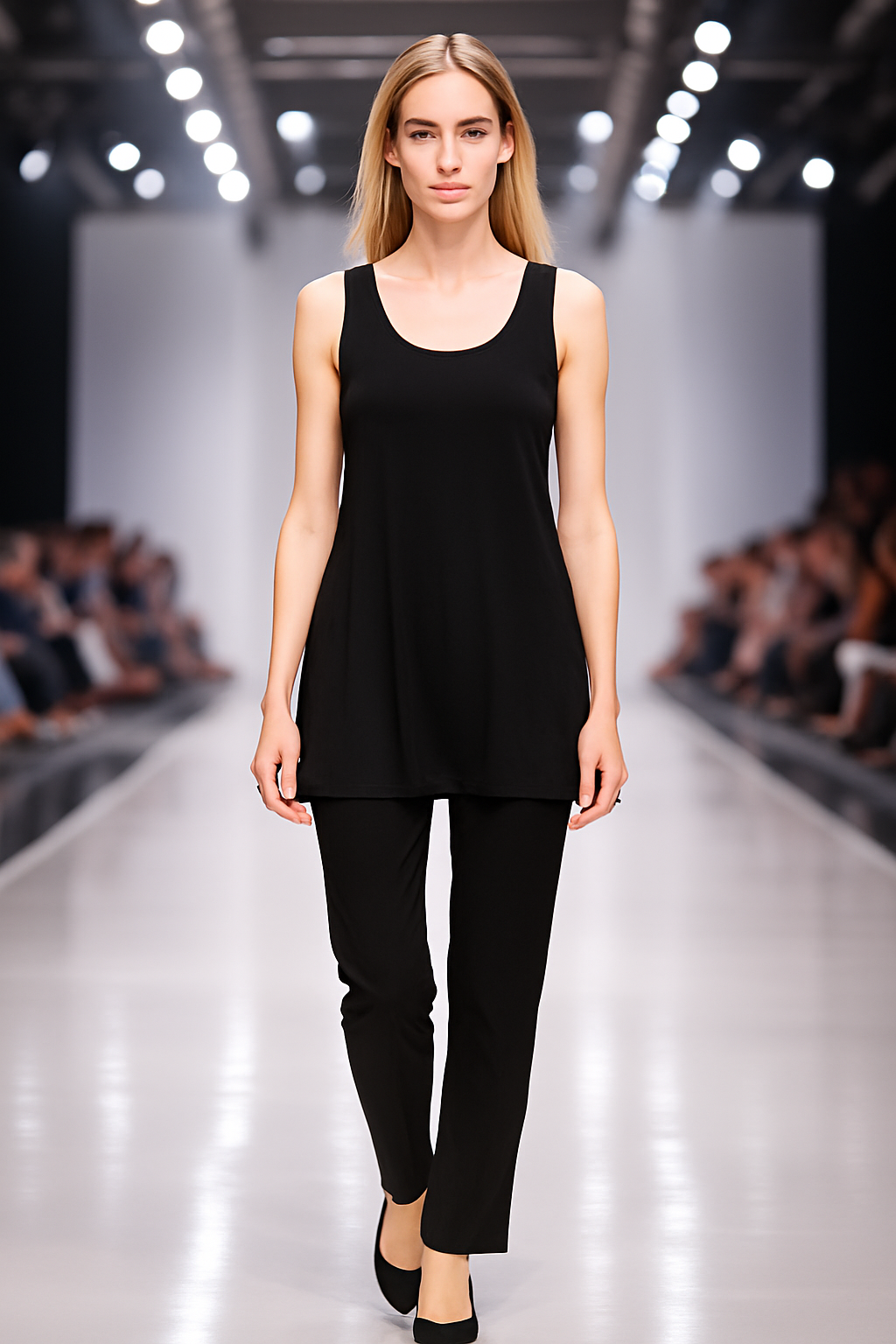 Comfy USA Organic Sleeveless Tunic Top- CO-M503