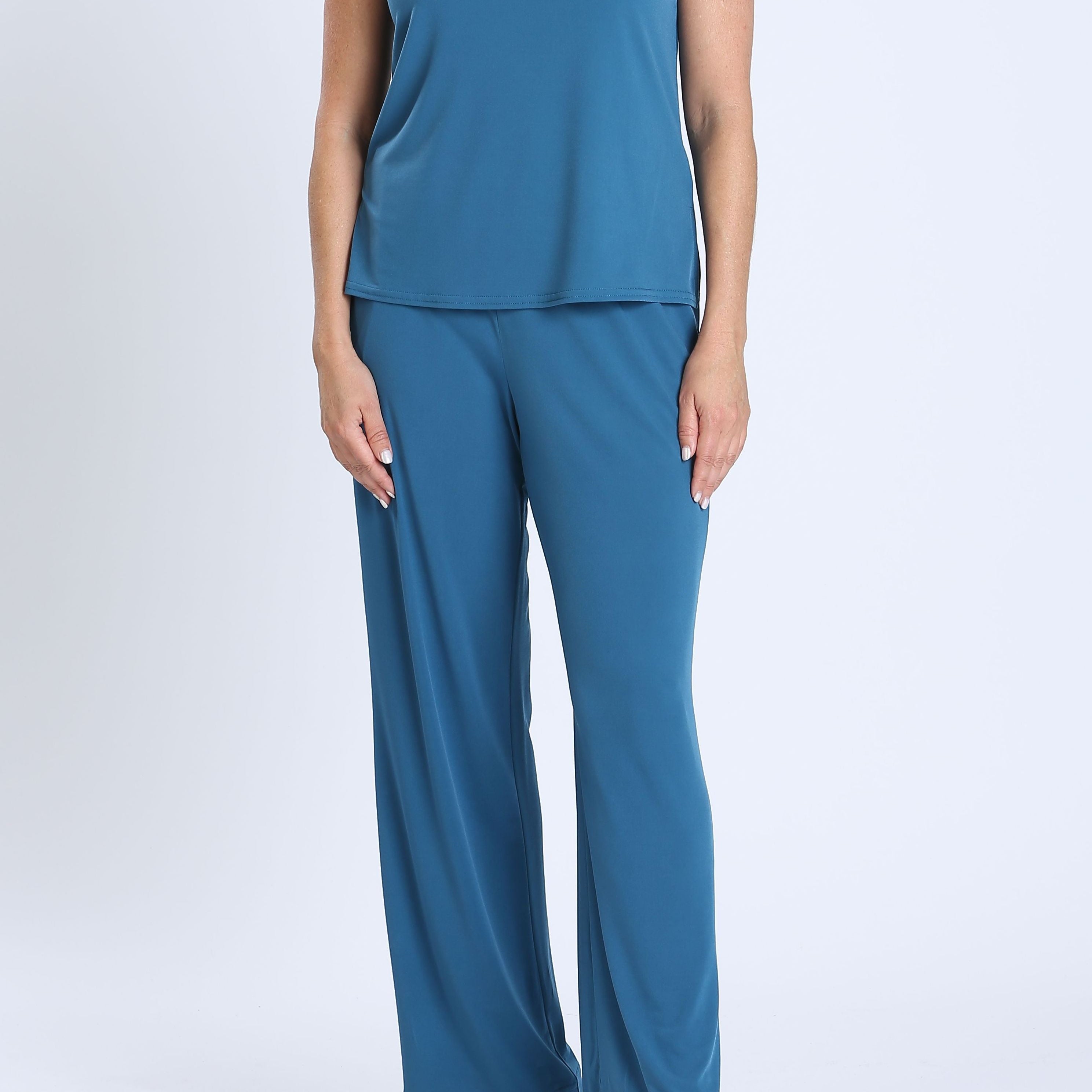 IC Collection Two-Piece Sleeveless Tank and Pant Set- IC-7760TP