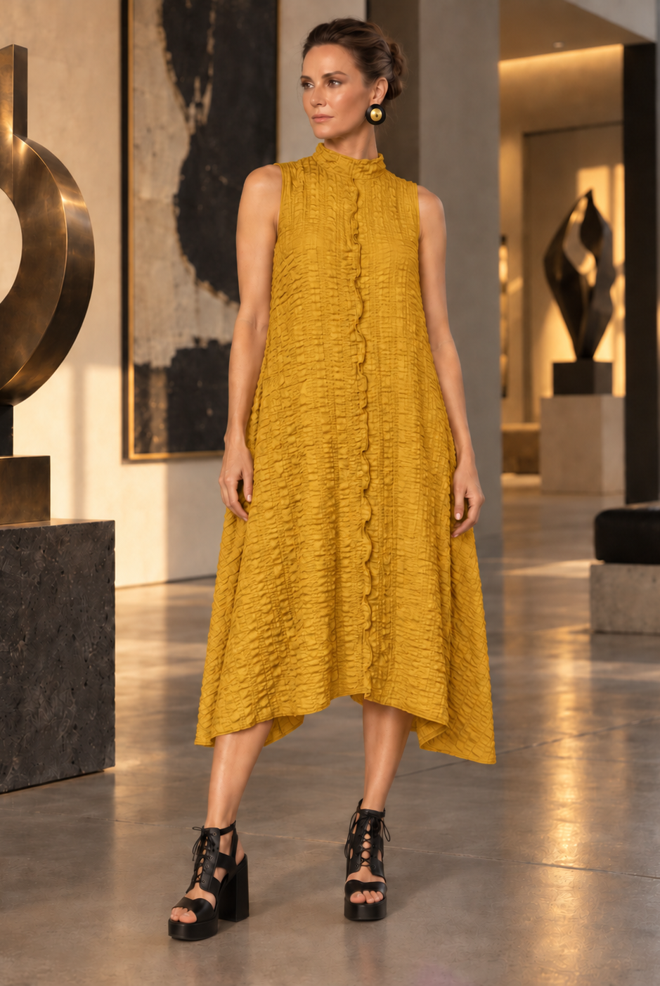 IC Collection Fashion Forward Dress-IC-3850D