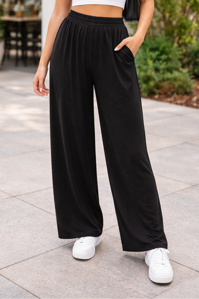 Jason Black Pants SK206P – Sun Kim | Comfy USA