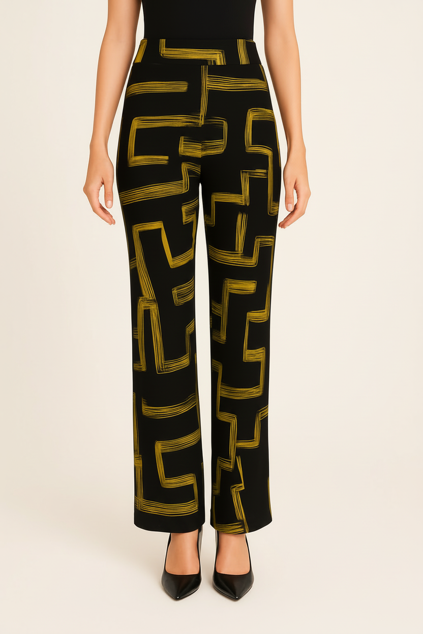 IC Collection Graphic Trendy Pants-IC-5543P
