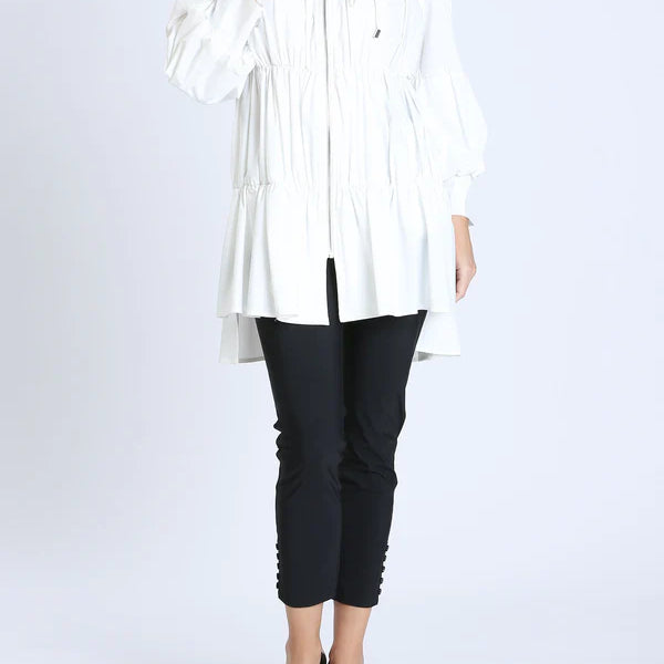 Fashion Forward Parachute Zipper Jacket 8420J