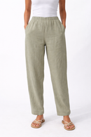 Bryn Walker Linen Flat Front Pant-7994