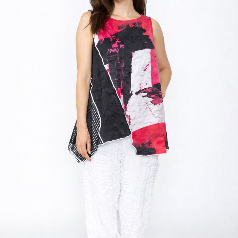 IC Collection Color Block Tank-7843T