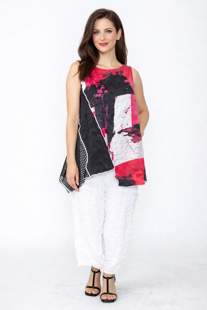 IC Collection Color Block Tank-7843T