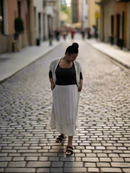 Scandal Italy Heather Open Cable Sweater-HEATHER