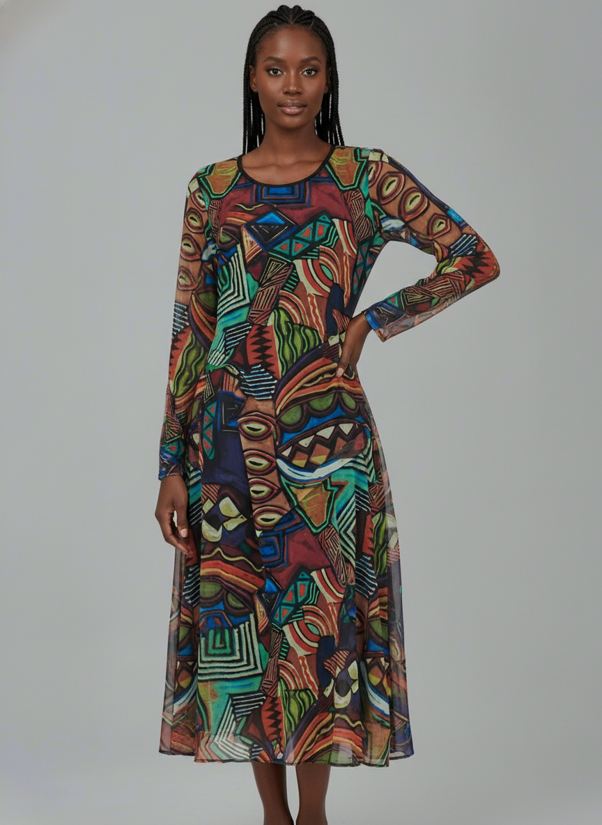 Kozan Monopoly Dress- SH-1858-ZOLA