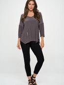 By JJ Zipper Pocket Tunic-IT-102