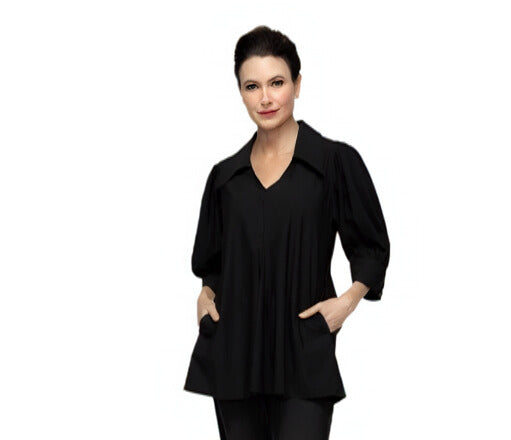 IC Collection Puff Sleeve Top-7428T